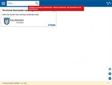 Tablet Screenshot of kartat.kauniainen.fi