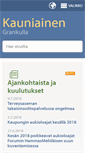 Mobile Screenshot of kauniainen.fi